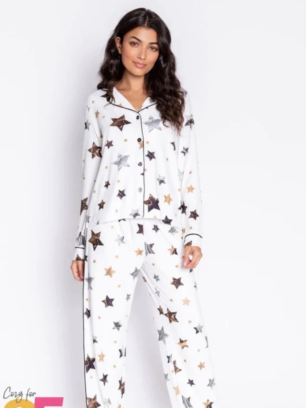 PJ Salvage Shoot for The Stars Pajama Set